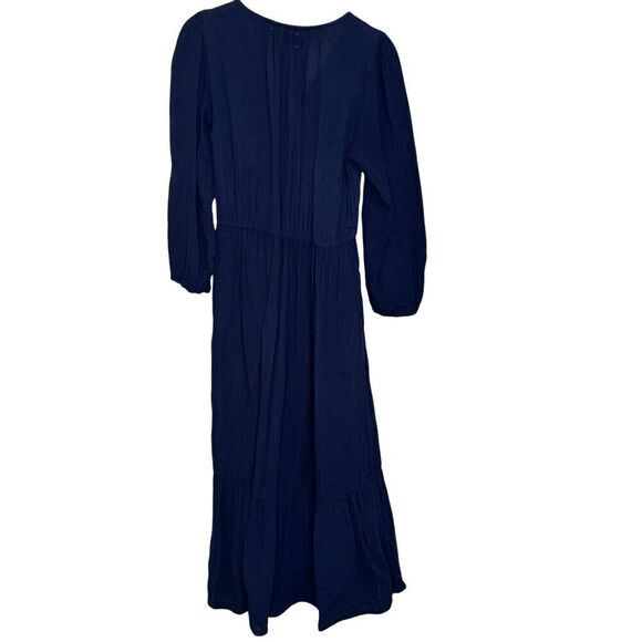 Xirena Blue 100% Cotton Gia Midi Dress Size XS $297 - Picture 5 of 9
